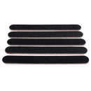 5x Professional Double Sided Black Nail Files Emery Board #100 #180 Manicure