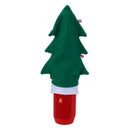 Christmas Tree Shape Wine Bottle Cover Home Party Decoration with Mini Bow
