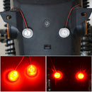 2x Car Truck 12V-85V Flashing Emergency Traffic Advisor LED Strobe Lights