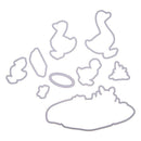 Duck Metal Cutting Dies Stencil Scrapbooking Embossing Paper Cards Decor