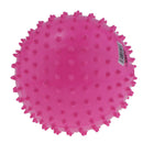 9 Inch Kids Knobby Bouncy Ball, Spiky Sensory Ball For Yoga Massage Sport - Pink