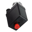240V 16A Air Compressor Pressure Switch Control Regulator Automatic Four Port