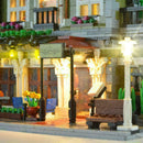 LED Light Up Kit For Assembled 10243 Restaurant House Expert U7F7 Stre P3Y5 S4W7