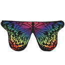 Fashion Women Lady Lovely Butterfly Wings Pattern Scarf Wrap Shawl Cape, Gr M3J8