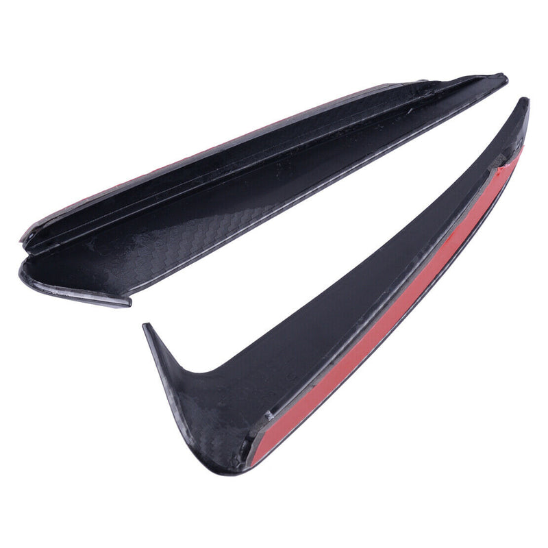 Air Vent Fit for Benz C Class W205 4-D Carbon Fiber Cover Trim Canard Bumper
