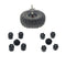 8Pieces Alum RC Car Wheel Rim Center Cap For