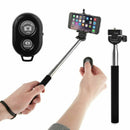 Extendable Selfie Stick Monopod Tripod Wireless Remote Shutter for Cell Phone bs