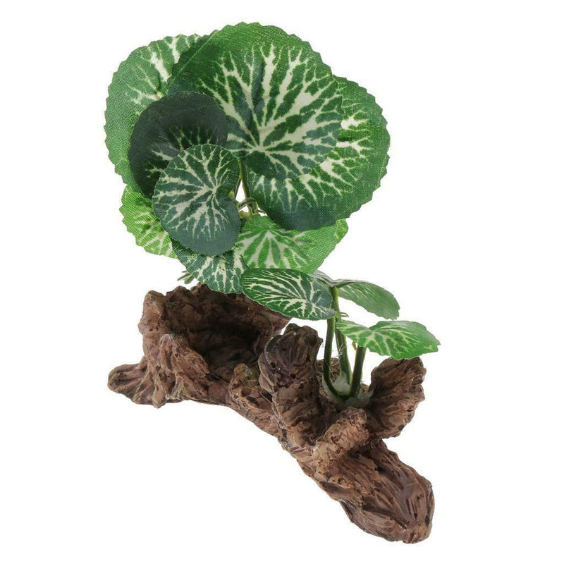 6x Reptile Plant Terrarium Plant Reptile Hiding Plant   Turtle Habitat