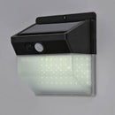 118LED Solar Motion Sensor Wall Light Outdoor Waterproof Garden Security Lamp