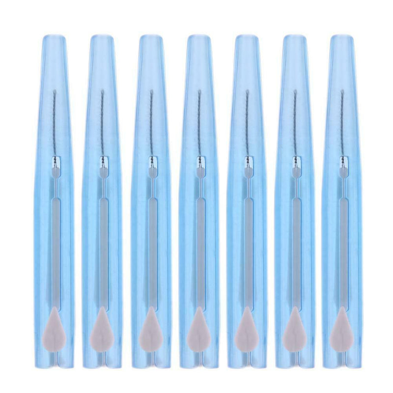 60 Pcs Dual Toothpick Oral Interdental Cleaner Teeth Floss Dental Gum Brush Kit