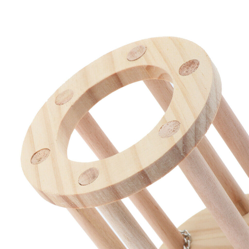 Wooden Feeder Bowl Pet Feeder Dispenser And Hay Grass Rack For Rabbits