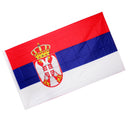 Serbia Flag Banner Office Activity Parade Festival Home Decoration 90x150cm