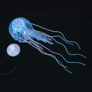 Simulation Artificial Jellyfish Glowing Aquarium Fish Tank Decor(Blue) A