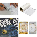 Film Embroidery Foil Embroidery Fleece Water Soluble Fleece 100 X 100 Cm White,