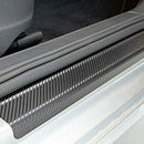 4x Carbon Fiber Car Tow Mirror Bumper Door Sill Scuff Protect Cover Stick QVA