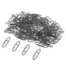 200Pcs Carbon Steel Barrel Snap Swivels Snaps Fishing Lures Tackle Connector