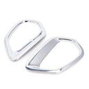 2Pcs Car Back Rear Fog Light Lamp Cover Trim For Mitsubishi Outlander 2017/2016