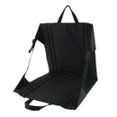 Foldable Wide Stadium Seat Chair Bleacher Cushion with Adjustable Reclining