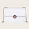 Fashion Women Messenger Shoulder Bag Leather Flap Crossbody Handbag (White) A