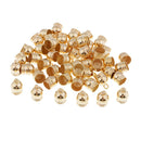 100Pcs/lot End Cap Bead Stopper DIY Fit 10mm Leather Cord Jewelry Finding