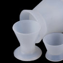 4 Pcs Set Dental Lab Non-Stick Flexible Silicone Dappen Dish Mixing Bowl CupJ!j