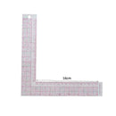 Plastic L-Square Shape Ruler Sewing Measure ruler Professional Sew Tool DIY S4E6