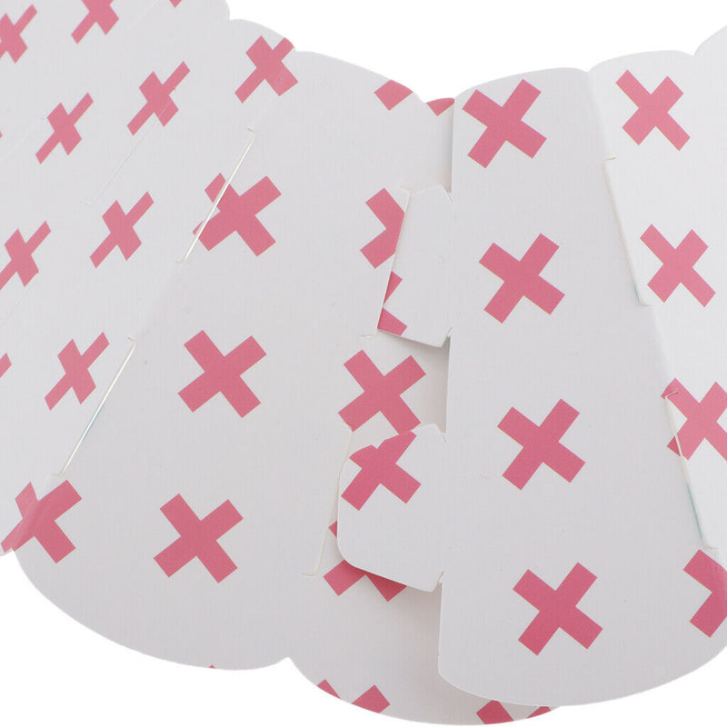 2x Pet Anti-bite Paper Collars Dog Resuable Collapsible Collar Volcano-L