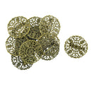 10pcs Blank Brooch Settings Cabochons Base Tray For Cabochon Cameo Findings