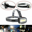 LED Head Torch Headlight Camping Headlamp USB Rechargeable Waterproof