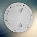 4'' Screw Out Deck Plate Inspection Hatch Round Access Boat RV Splendid DHS