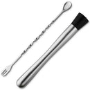 Cocktail Shaker Set Includes Martini Shaker, Mixing Spoon, Muddler, Measuri
