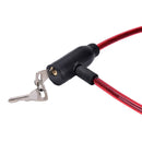 Cycling 8x640mm Cable Anti-Theft Bike Bicycle Scooter Safety Lock With 2 Key  Z