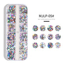 Colorful Nail Paillette Make up Eyes Body Glitter Decals Supplies Decorative