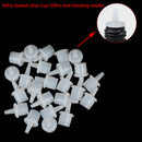 50Pcs Eyelash Extension Adhesive Glue Plug Cup Gluefalse Eyelash Extension Toosp