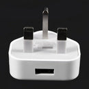 Universal Usb Uk Plug 3 Pin Wall Charger Adapter With Usb Ports Travel