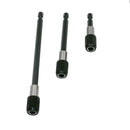 3x Magnetic Screwdriver Extension Release 1/4 Hex Shank Holder AU Bit Drill C1A8