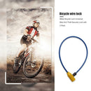 Metal Bicycle Lock Universal MTB Road Bike Anti Theft Security Lock (Blue)