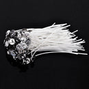 50X 8-inch Candle Wicks Cotton Core Waxed With Sustainers Candles Making Supply
