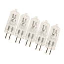 5Pieces Halogen Light Bulbs Modeling Light Quartz Glass Lamp Decoration 75W 230V