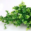 2 Bunches Artificial Eucalyptus Grass Green Leaves Plant Wedding Table Decor