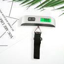 50kg/110lb Digital Electronic Luggage Scale Travel Bag Fish Hook Scales (A) A