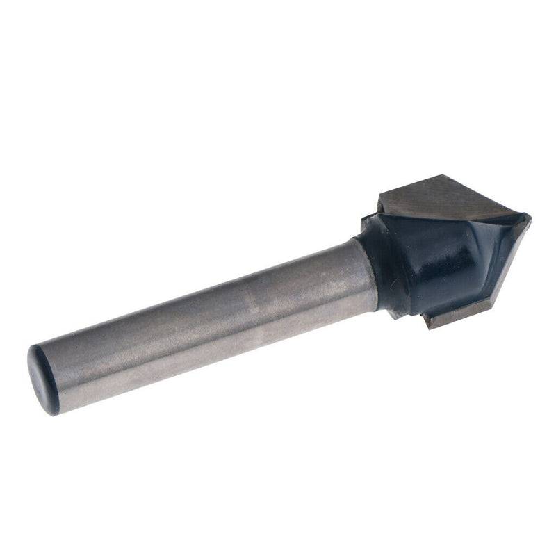 2x Router CNC Engraving V Groove 1/4'' X1/2'' X 90Degree Woodworking Cutter