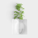 Diy Magic Wall Hang Vase Sticky Flower Bottle Rubber Silicone Floret Contai A2B7