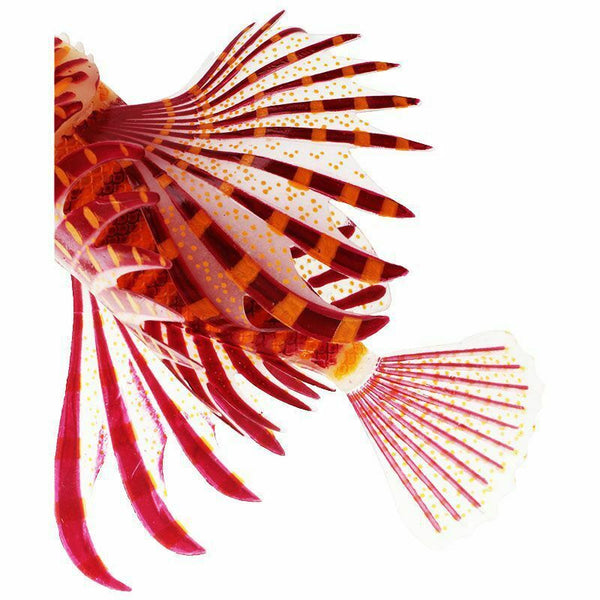 Aquarium Decorations plastic Fluorescence Luminous Colorful Simulation Lion