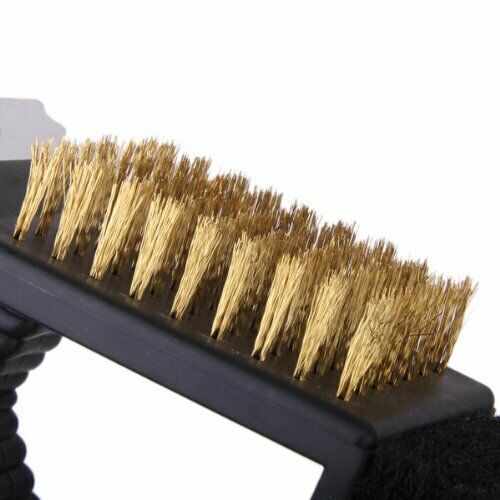 3 in 1 barbecue grill cleaner shovel sponge cleaning brush