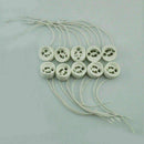 GU10 Bulb Mains Fitting Cable Lead White Lamp Holder Base N8 Connector L7U2 N7Y1