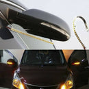12V Car 28LED Rear View Mirror Blinker Light Turn Signal Bumper Strip Universal&