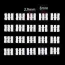 20x Self Locking mini 3Pin Cable Connectors Quick Splice Lock Wire Terminals M&E