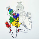 Metal Cutting Dies Stencils for DIY Scrapbooking Photo Album Bundled Girl
