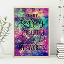 5D DIY Full Drill Diamond Painting Love Poster Cross Stitch Embroidery Kits